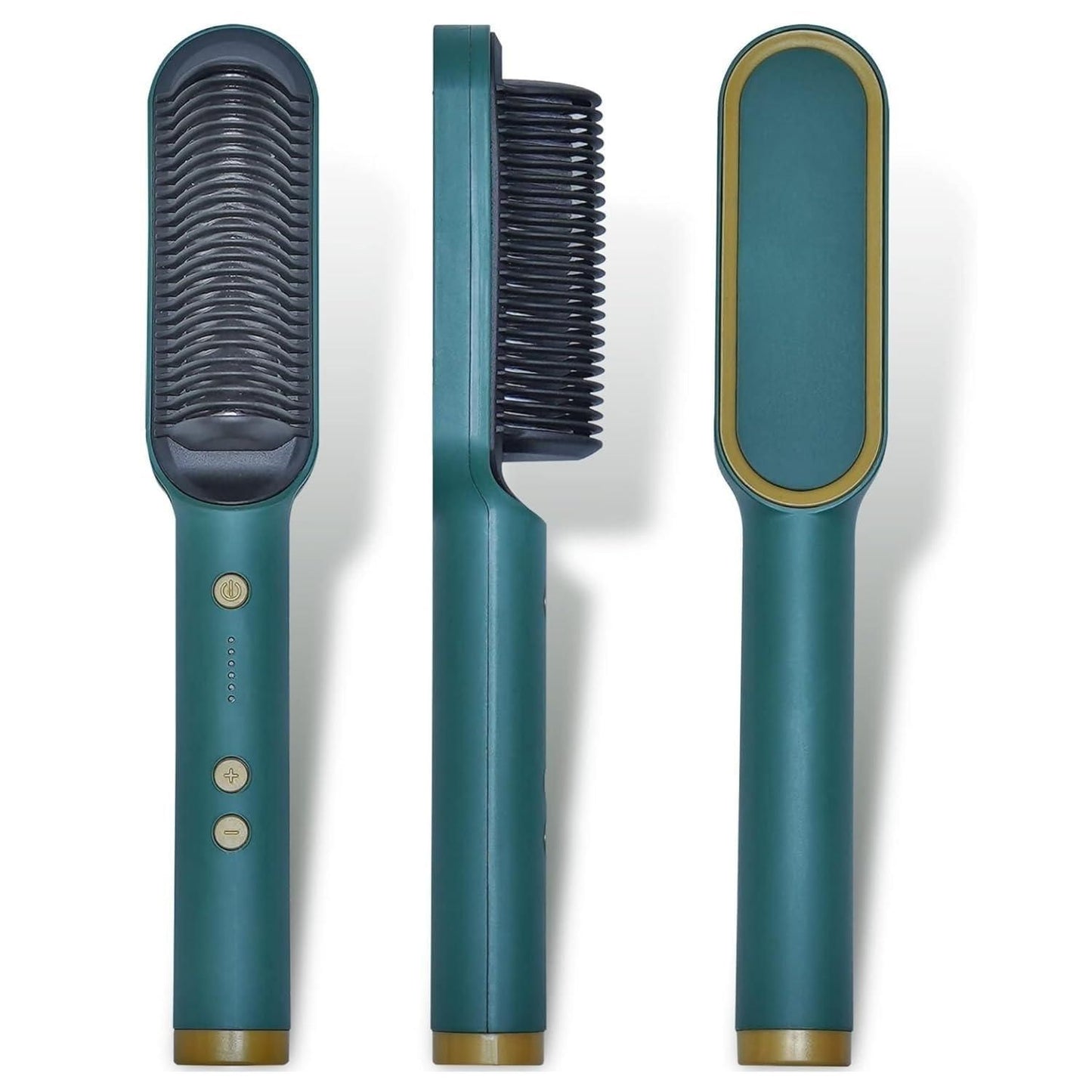 3 in 1 Tourmaline Ceramic Straightener & Curler Brush